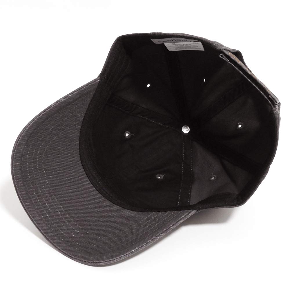 Carhartt Men’s Medium Profile 100 Percent Cotton Odessa Force Cap, Black, One Size 🍁 All In One Marketplace Canada