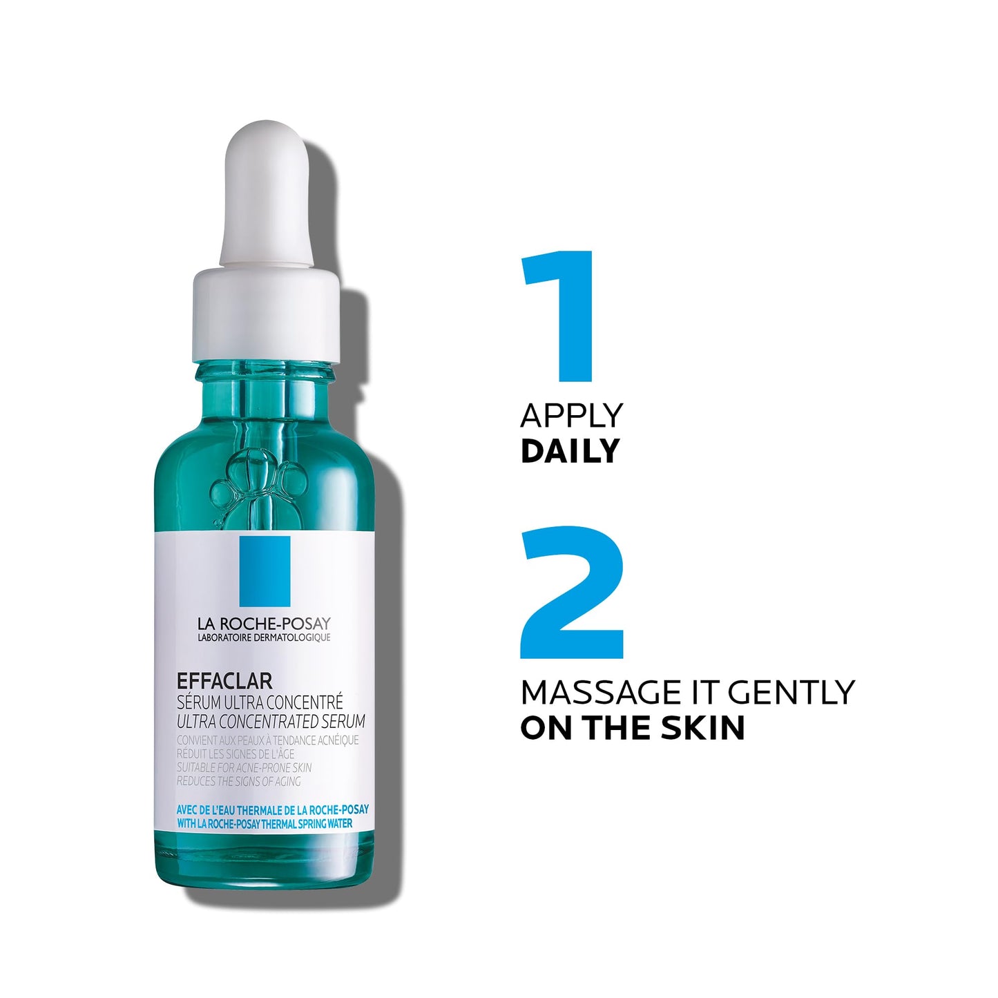 La Roche Posay Glycolic Acid Face Serum with Niacinamide & Salicylic Acid. Effaclar Ultra Concentrated Exfoliating Serum, Acne-Prone & Mature Skin, Recommended by Dermatologists, 30mL 🍁 All In One Marketplace Canada
