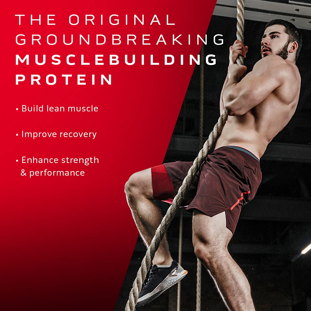 Muscletech Whey Protein Powder - Nitro-Tech Ultimate Muscle Building Formula with Whey Protein Isolate & Peptides - 30g of Protein, 3g of Creatine & 6.8g of BCAA - Vanilla Cream, 5 Pound (Pack of 1) 🍁 All In One Marketplace Canada