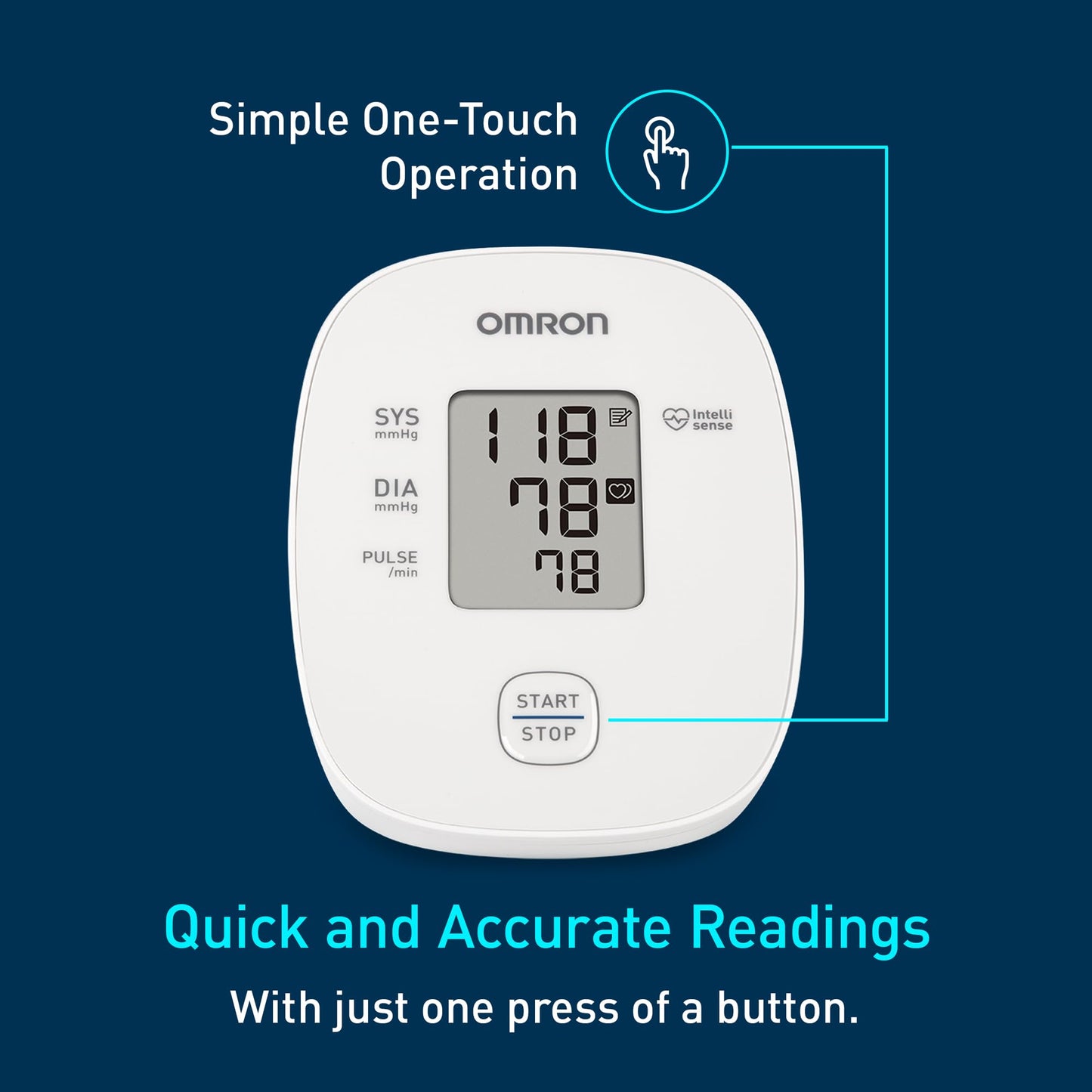 OMRON Iron Upper Arm Blood Pressure Monitor - Clinically Validated Blood Pressure Cuff - Medical Grade with Wide Range 17" Arm Cuff 🍁 All In One Marketplace Canada