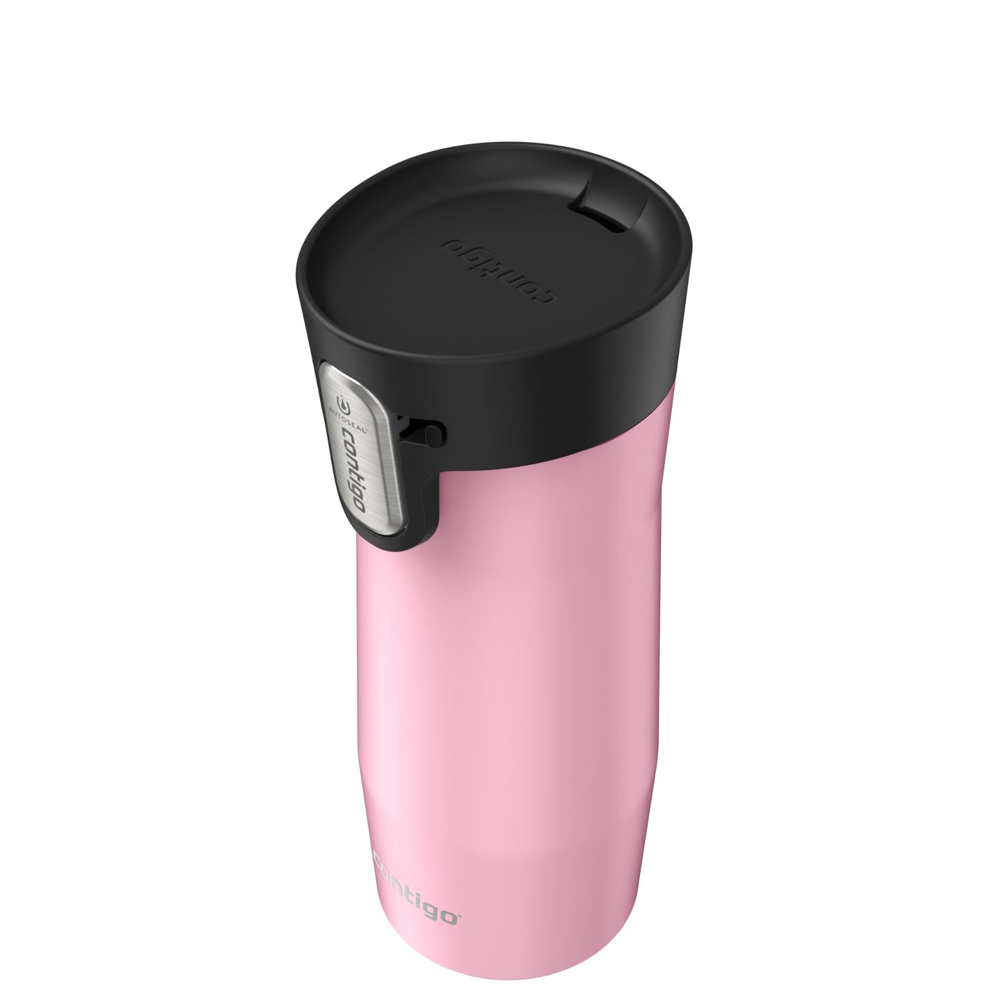 Contigo West Loop 3.0 Stainless Steel Travel Mug with Tea-Bag Hook & Spill-Proof Lid, Vacuum-Insulated Reusable Cup Coffee and Tea, 16 oz (473 mL), Strawberry Cream - Keeps Drinks Hot up to 11 Hours 🍁 All In One Marketplace Canada