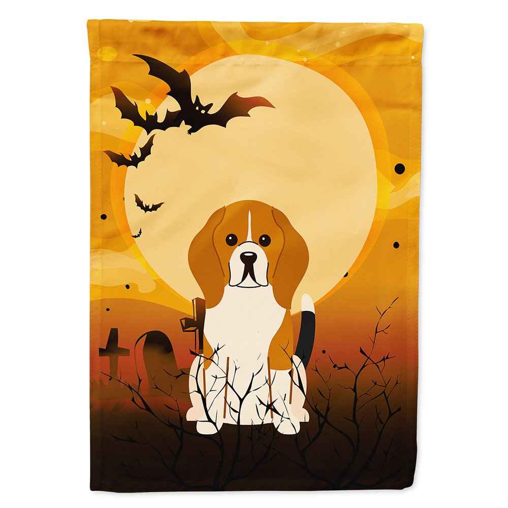 Caroline's Treasures BB4306CHF Halloween Beagle Tricolor Flag Canvas House Size, Large, Multicolor