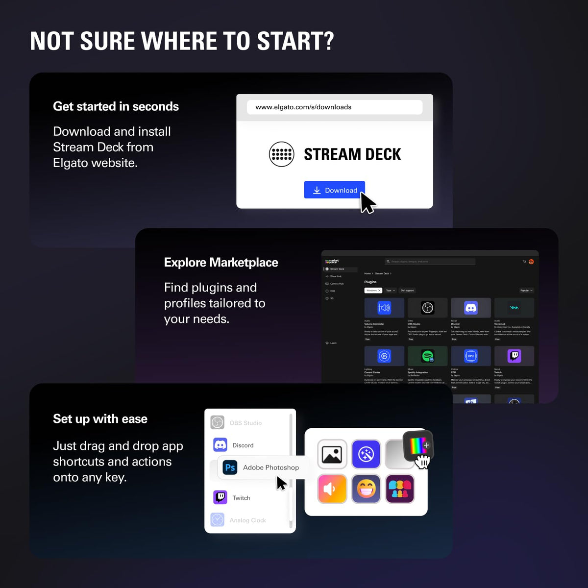 Elgato Stream Deck +, Audio Mixer and Studio Controller 🍁 All In One Marketplace Canada