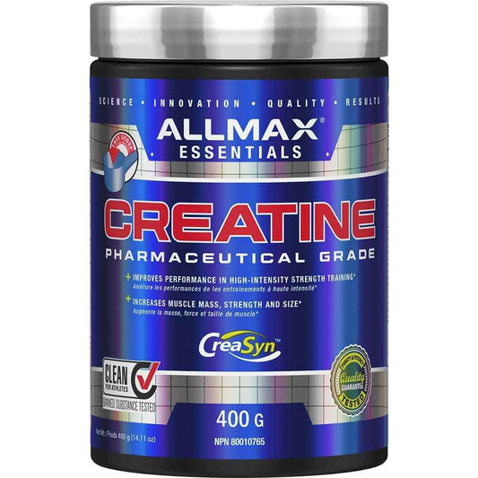ALLMAX Creatine Monohydrate Powder, Micronized, Unflavored, 400 g 🍁 All In One Marketplace Canada