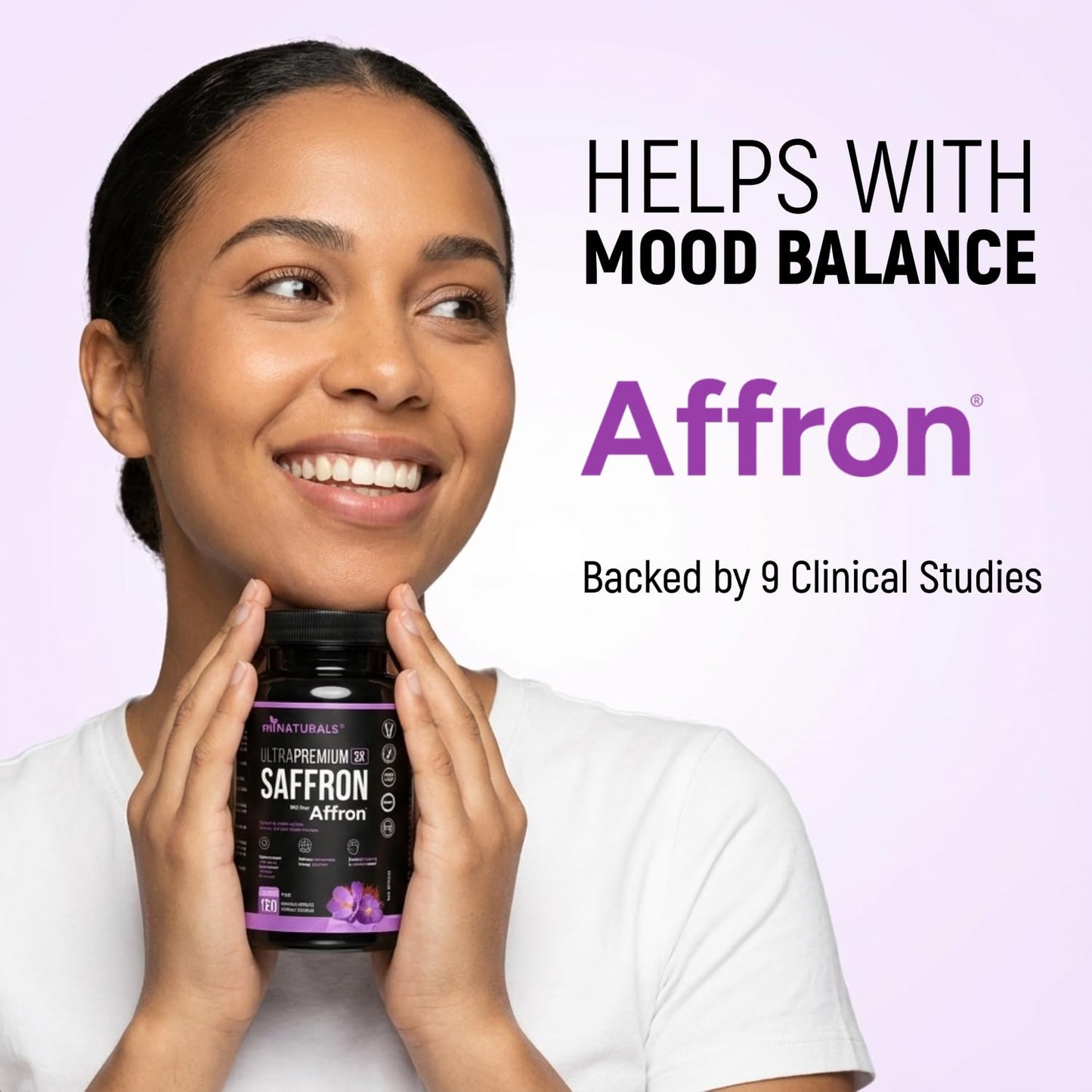 miNATURALS Saffron Supplements 120 Capsules | Clinically Studied Affron Saffron Extract | Stress & Mood Support for Men, Women & Teens | Pure Saffron Pills 🍁 All In One Marketplace Canada