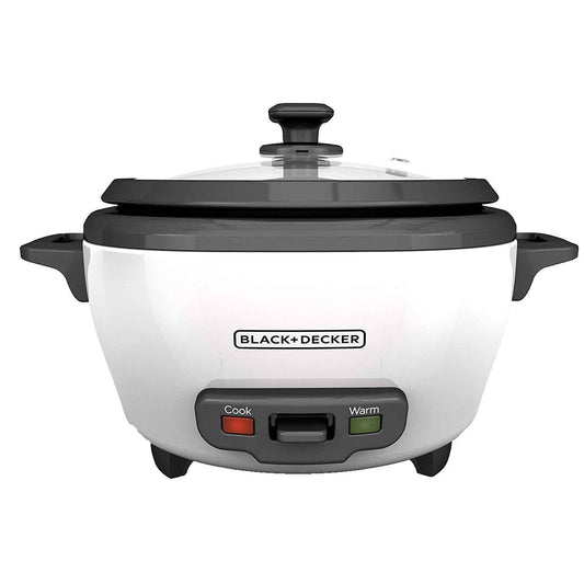 BLACK+DECKER 2-in-1 Rice Cooker & Food Steamer - 6-Cup Capacity, Automatic Keep Warm, Nonstick Bowl, Steaming Basket - Effortless Cooking 🍁 All In One Marketplace Canada