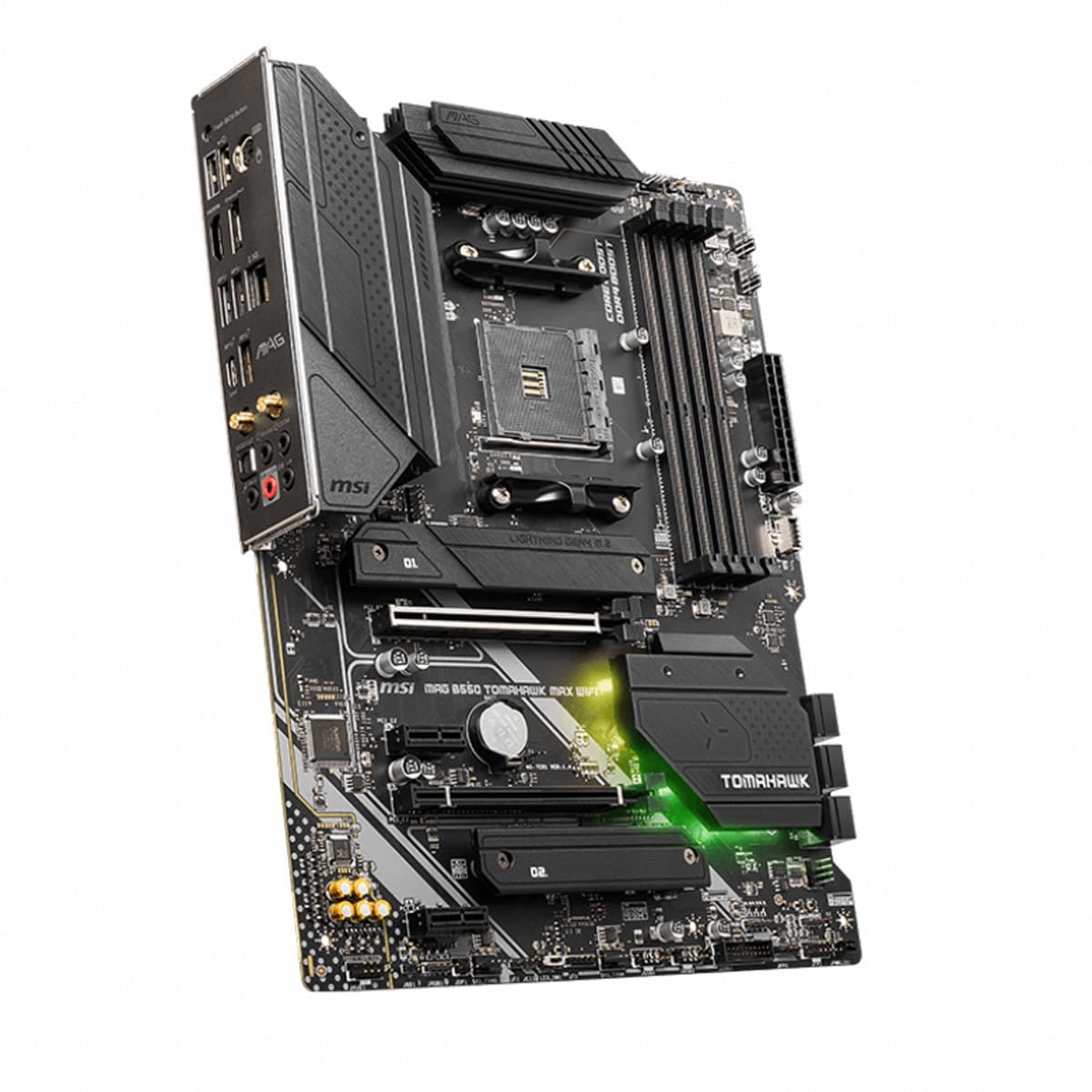 MSI MAG B550 Tomahawk MAX WiFi Gaming Motherboard AMD AM4, DDR4, PCIe 4.0, SATA 6Gb/s, M.2, USB 3.2 Gen 2, HDMI/DP, ATX, Wi-Fi 6E 🍁 All In One Marketplace Canada