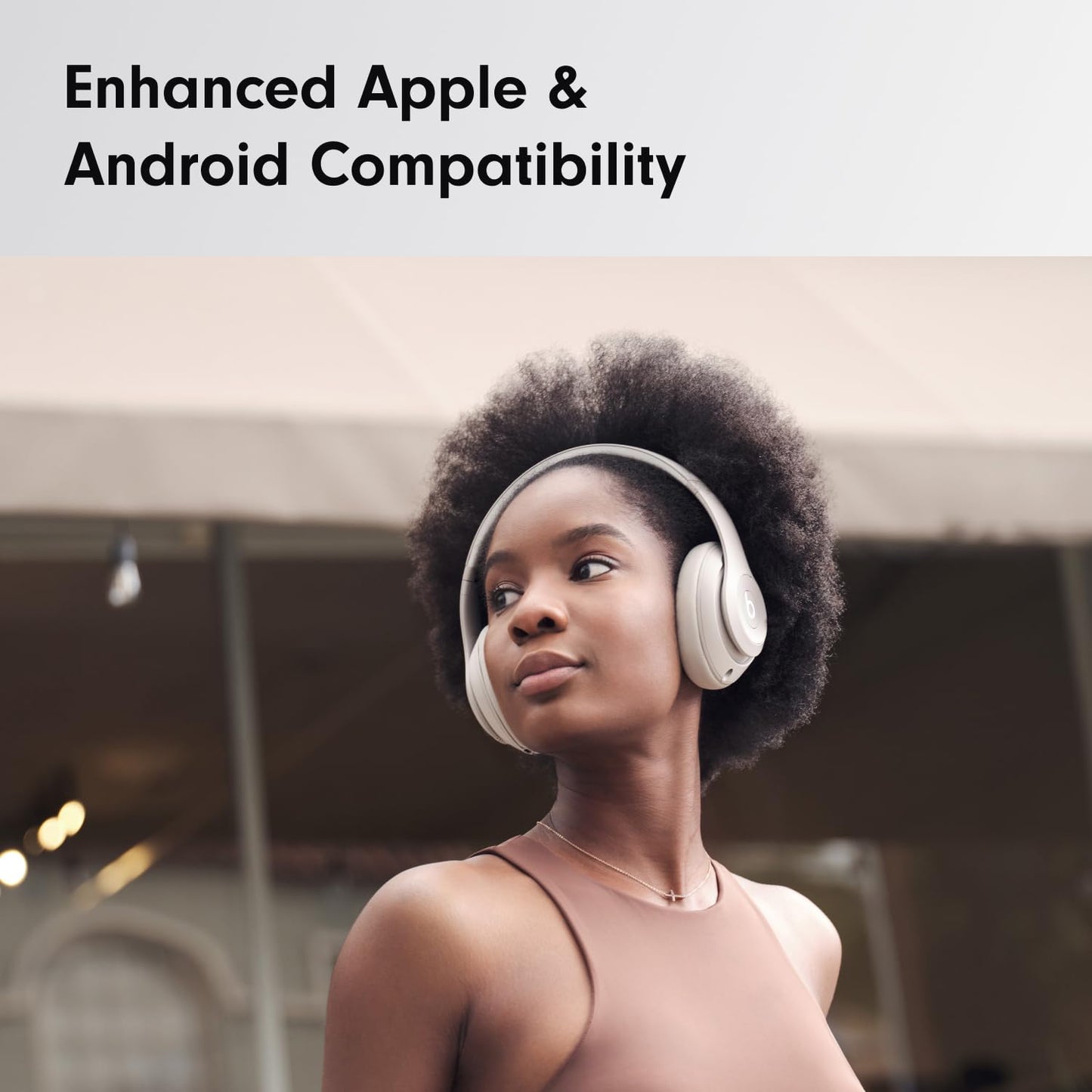 Beats Studio Pro - Wireless Bluetooth Noise Cancelling Headphones - Personalized Spatial Audio, USB-C Lossless Audio, Apple & Android Compatibility, Up to 40 Hours Battery Life - Sandstone 🍁 All In One Marketplace Canada