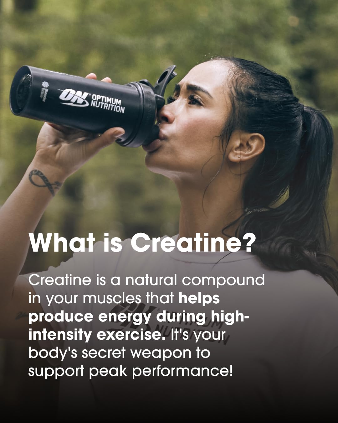 Optimum Nutrition 100% Pure Creatine Monohydrate Micronized Powder, Unflavored, 600g - 120servings (packaging may vary) 🍁 All In One Marketplace Canada