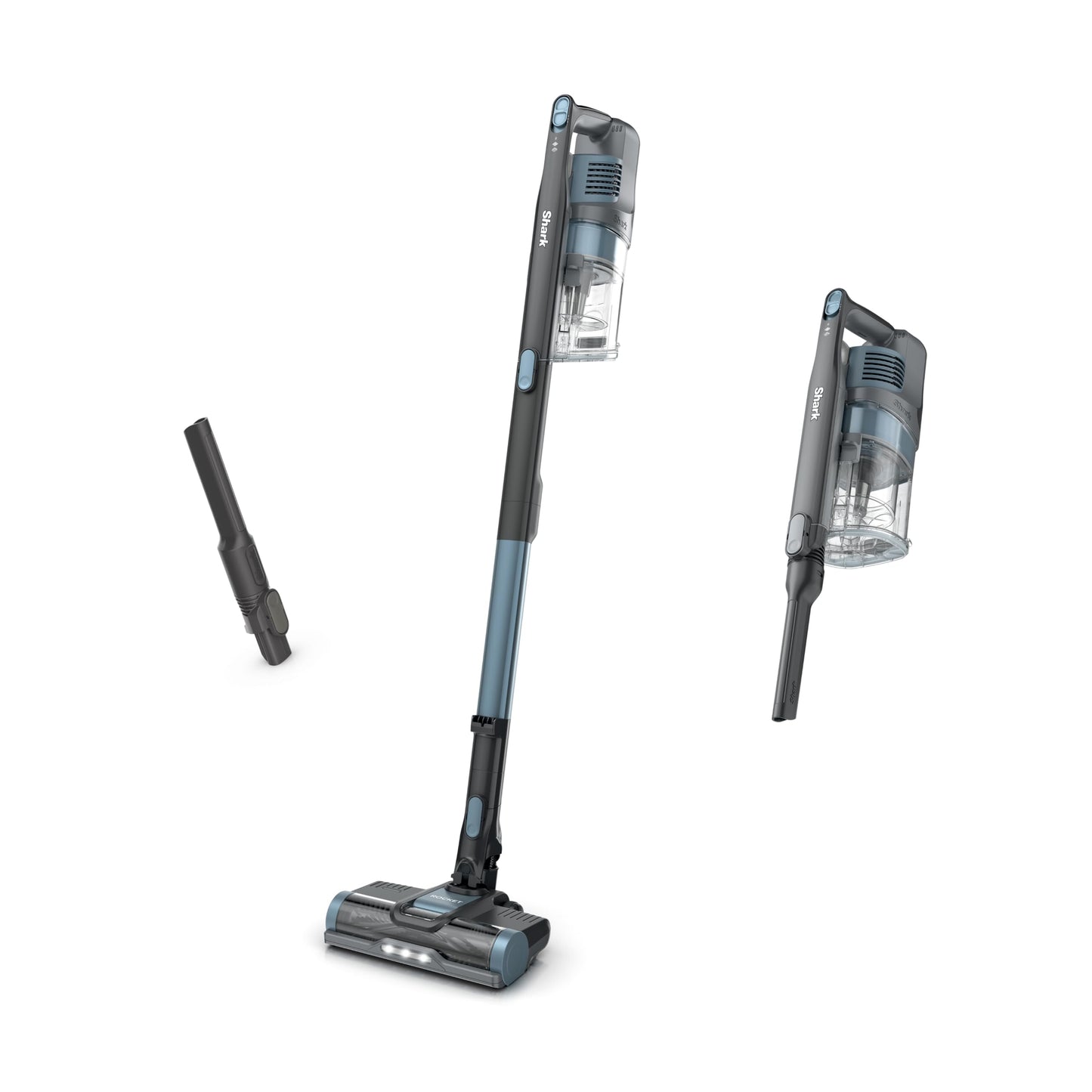 Shark Pet Cordless Stick Vacuum with Large Dust Cup, LED Headlights, Removable Handheld Vac, Lightweight, Crevice Tool, Carpet & Hard Floors, 40min Runtime, Ice Blue, IX141AMZ 🍁 All In One Marketplace Canada