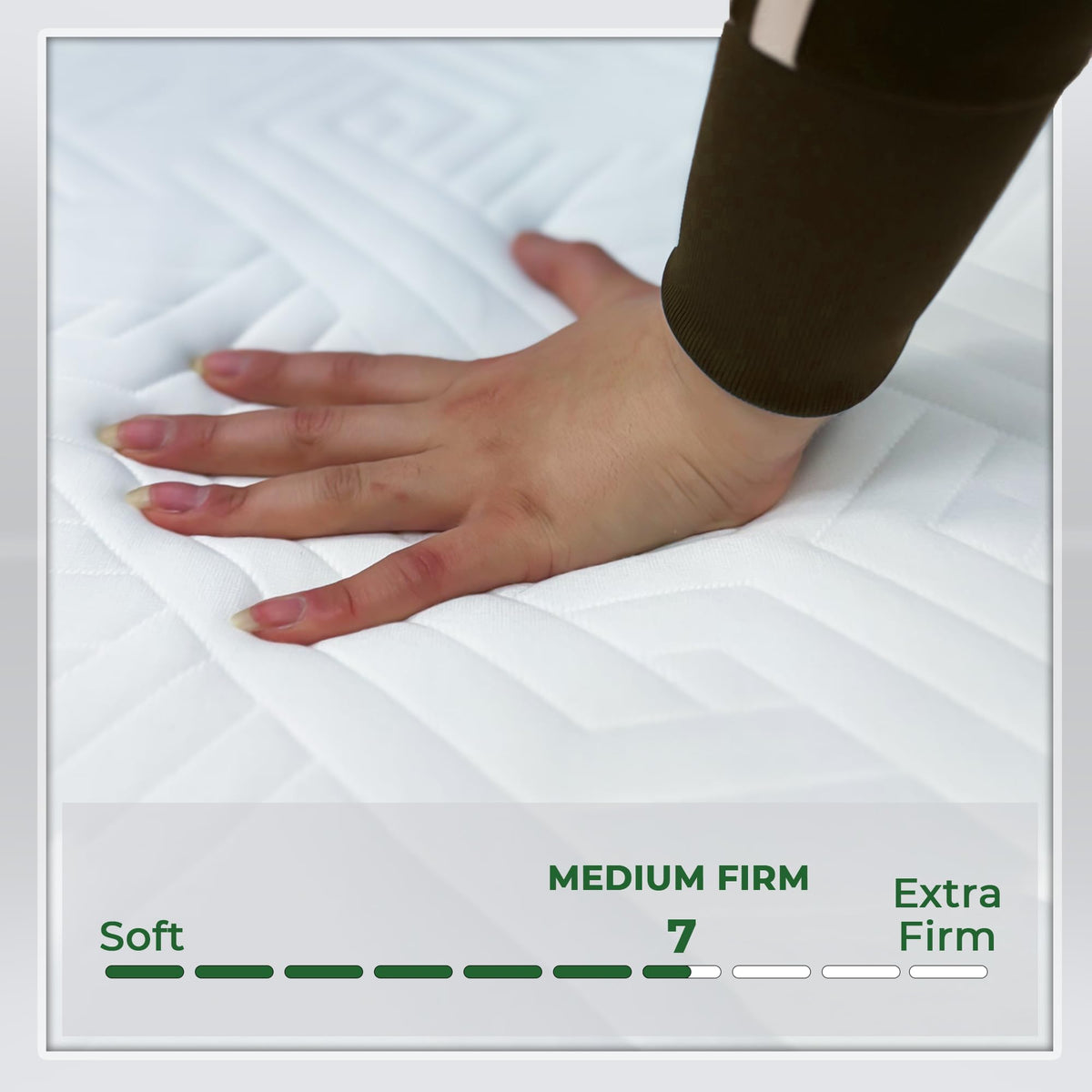 ViscoLogic Made in Canada 6 Inch Twin Mattress, Cool Gel Infused Foam, Medium Firm Support & Pressure Relief, Mattress in a Box, CertiPUR-US®, Twin Size 🍁 All In One Marketplace Canada
