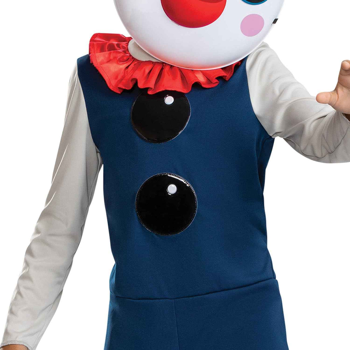 Clowny Kids Costume, Official Piggy Halloween Costume with Mask, Child Size (7-8)