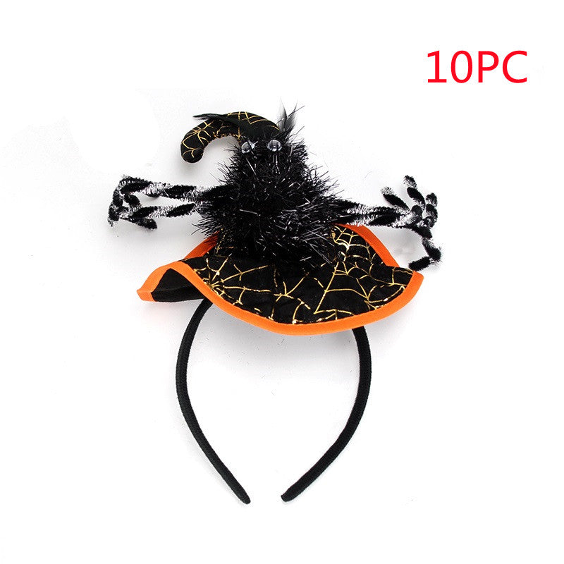 Spooky Halloween Hair Accessories – Festive Headband Costume Prop for Adults & Children