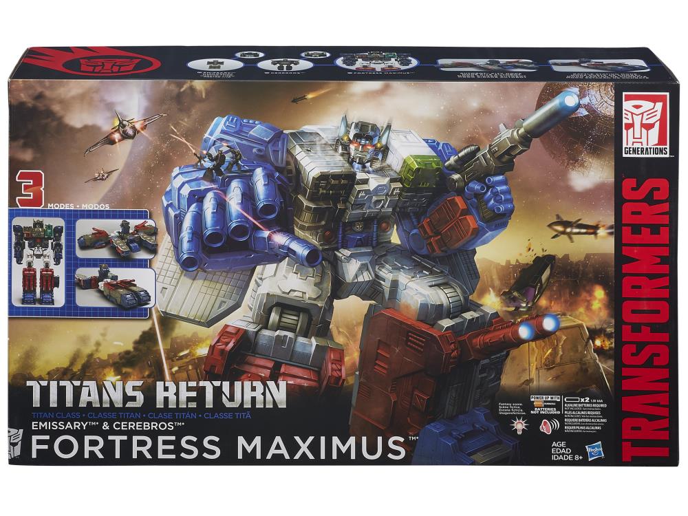 Transformers Generations Titans Return Fortress Maximus