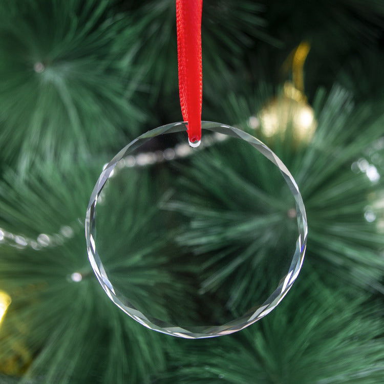 Christmas Ornament Crystal Pendant