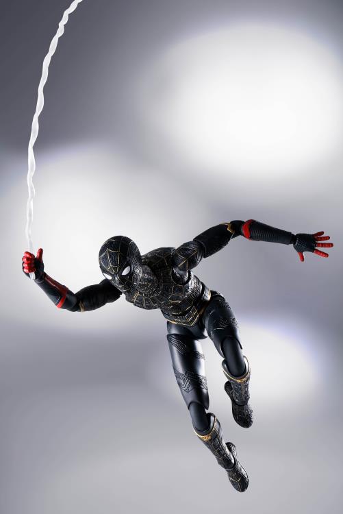 Spider-Man: No Way Home S.H.Figuarts Spider-Man (Black & Gold Suit)