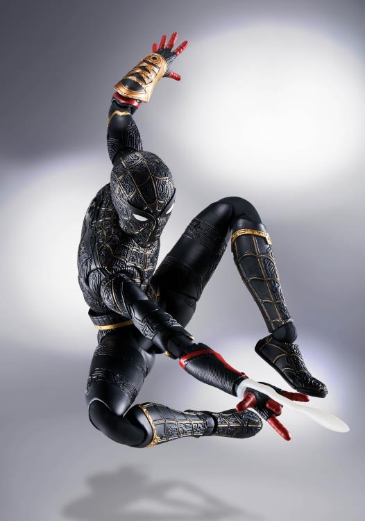 Spider-Man: No Way Home S.H.Figuarts Spider-Man (Black & Gold Suit)