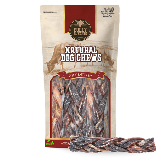 6 Inch Braided Jerky Stick