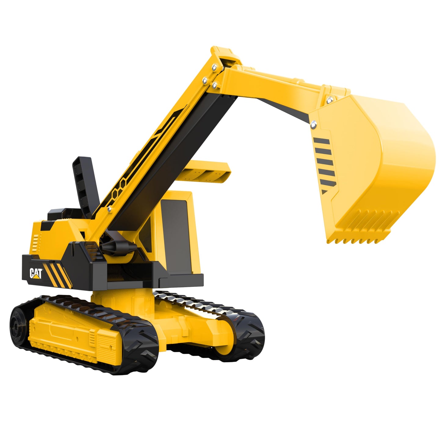 Cat Construction Toys, Steel Excavator 20" - Real Steel Body, Working Metal Bucket & Treads, Ergonomic Handles, Heavy-Duty Construction Vehicle for Indoor/Outdoor Play, Kids Ages 3 + 🍁 All In One Marketplace Canada