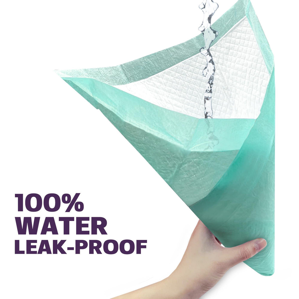 PureNexus Health Disposable Underpads 23" x 36", 50 Count – Absorbent Incontinence Bed Pads, Waterproof Pee Pads, Chux, Soaker Pads for Adults, Elderly & Kids, Mattress Protector 🍁 All In One Marketplace Canada