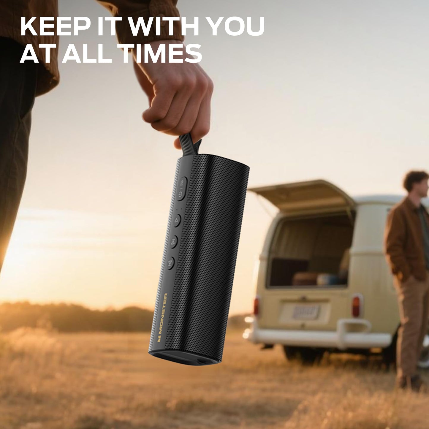 Monster S290 Bluetooth Speaker, Portable Bluetooth Speaker with 30W Loud Stereo Sound, Bluetooth 6.0, 20H Playtime, TWS Pairing, Support AUX/TF Card, IPX6 Waterproof Wireless Speaker for Home, Travel 🍁 All In One Marketplace Canada