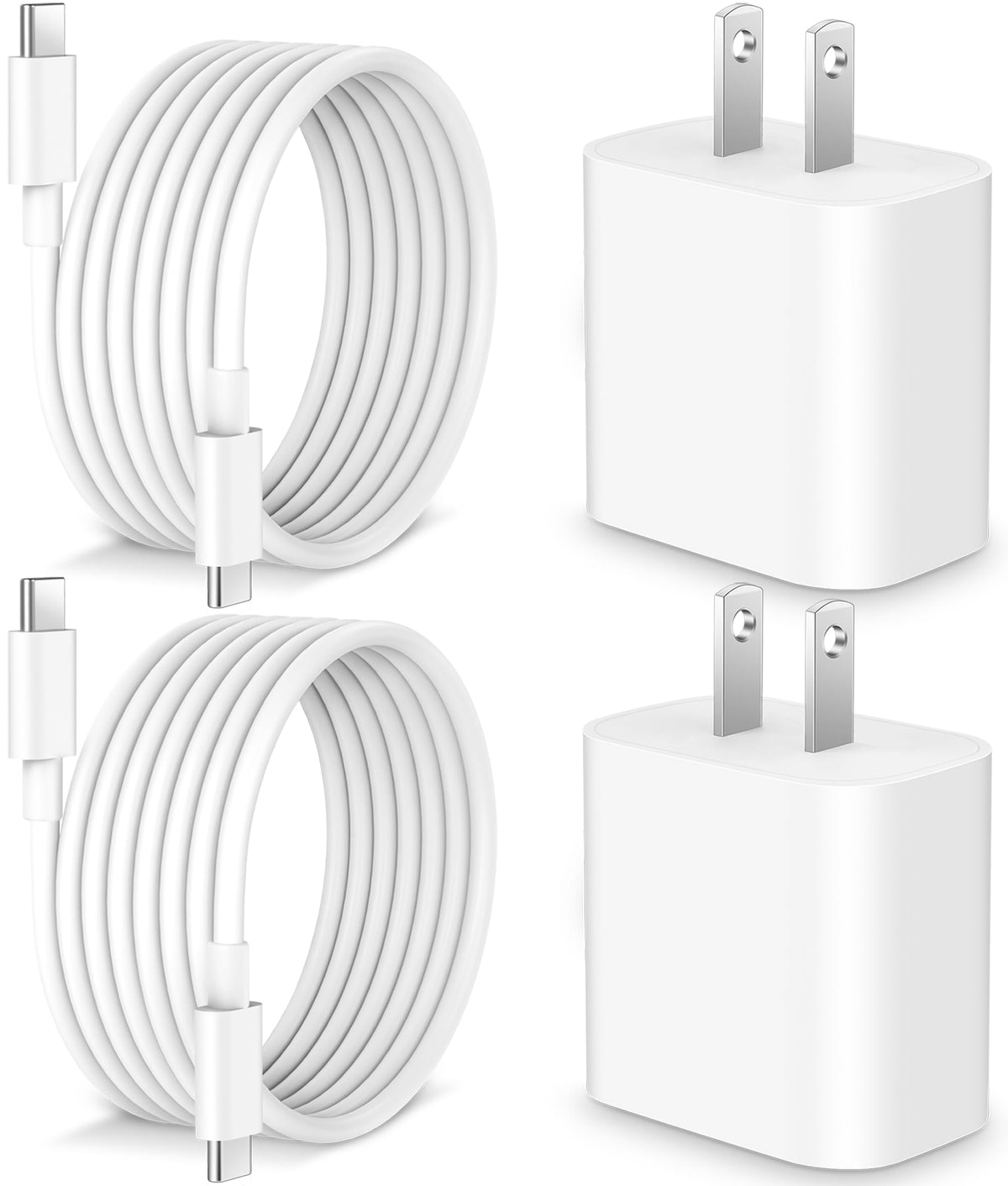 iPhone 17 16 Pro Max Charger Fast Charging, 2 Pack 40W USB C Charger Block 🍁 All In One Marketplace Canada