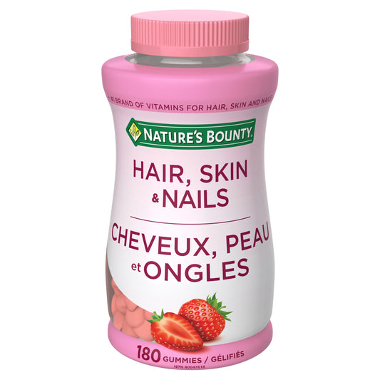 NATURE'S BOUNTY Hair, Skin & Nails, Helps Maintain Health of Hair, Skin & Nails, 450 g 🍁 All In One Marketplace Canada