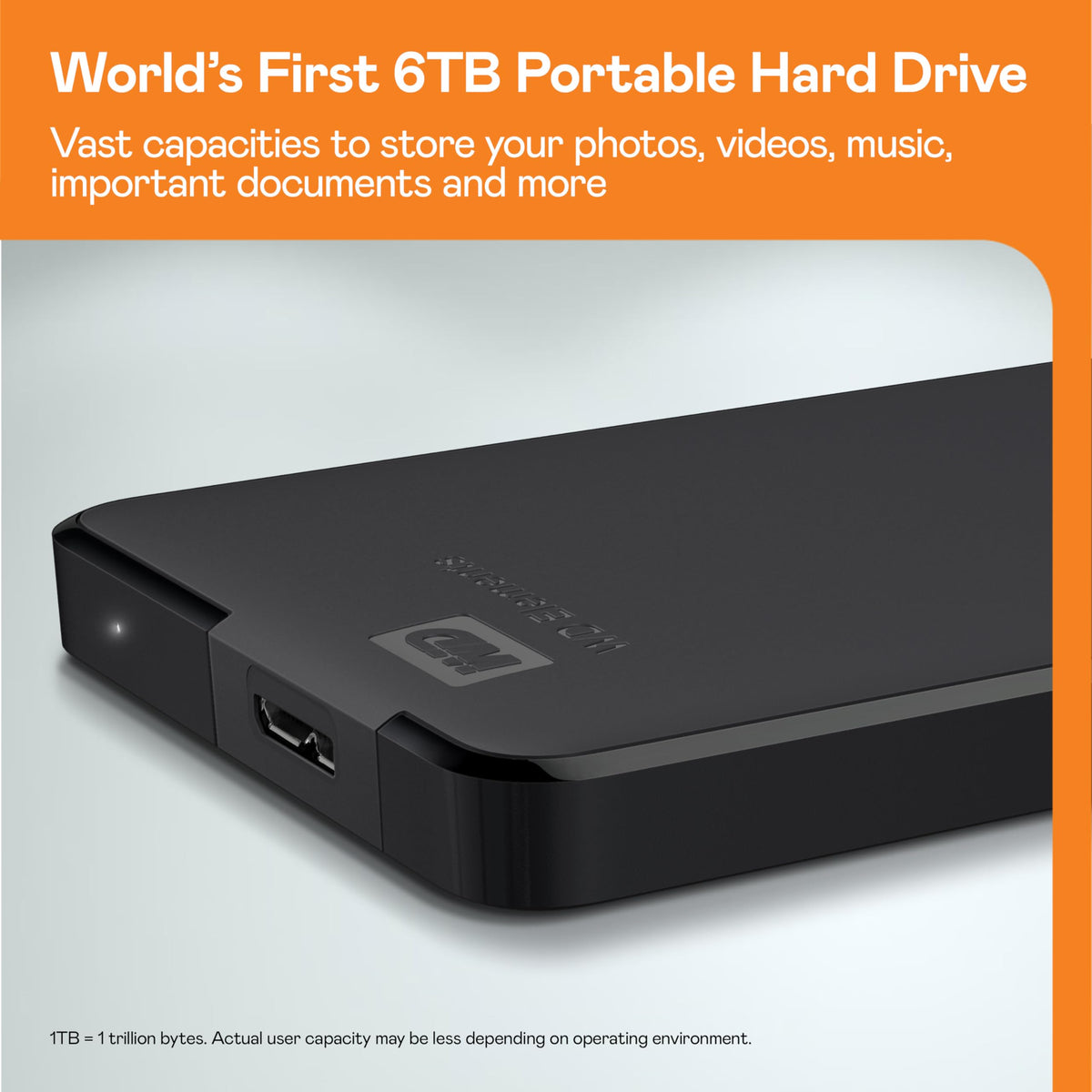 Western Digital 5TB Elements Portable External Hard Drive, USB 3.0 - Western DigitalBU6Y0050BBK-WESN,Black 🍁 All In One Marketplace Canada