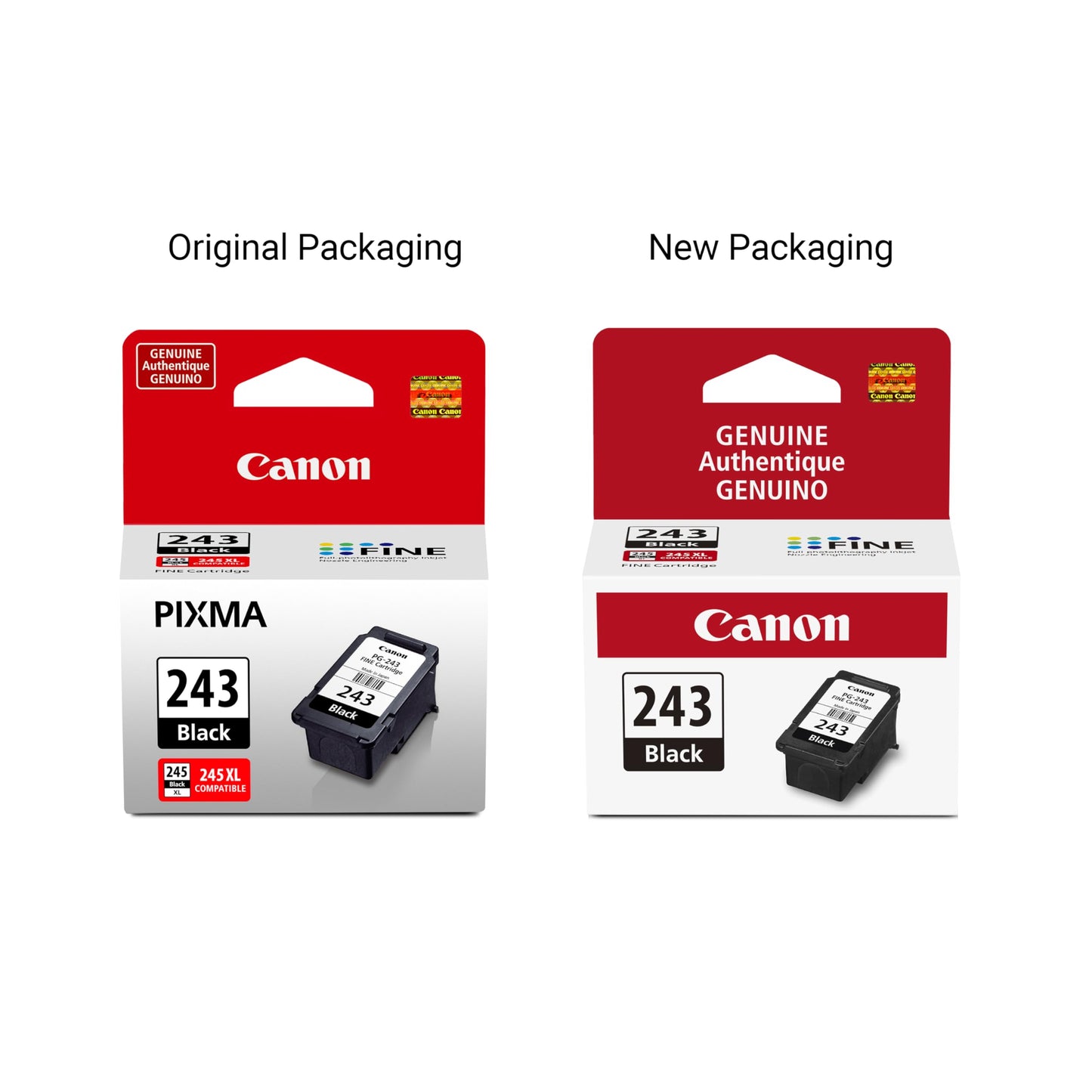 Canon PG-243 Black Ink Cartridge Compatible to Printer iP2820 MX492, MG2420, MG2520, MG2920, MG2922, MG2924 MG3020, MG2525, TS3120, TS302, TS202 and TR4520 🍁 All In One Marketplace Canada