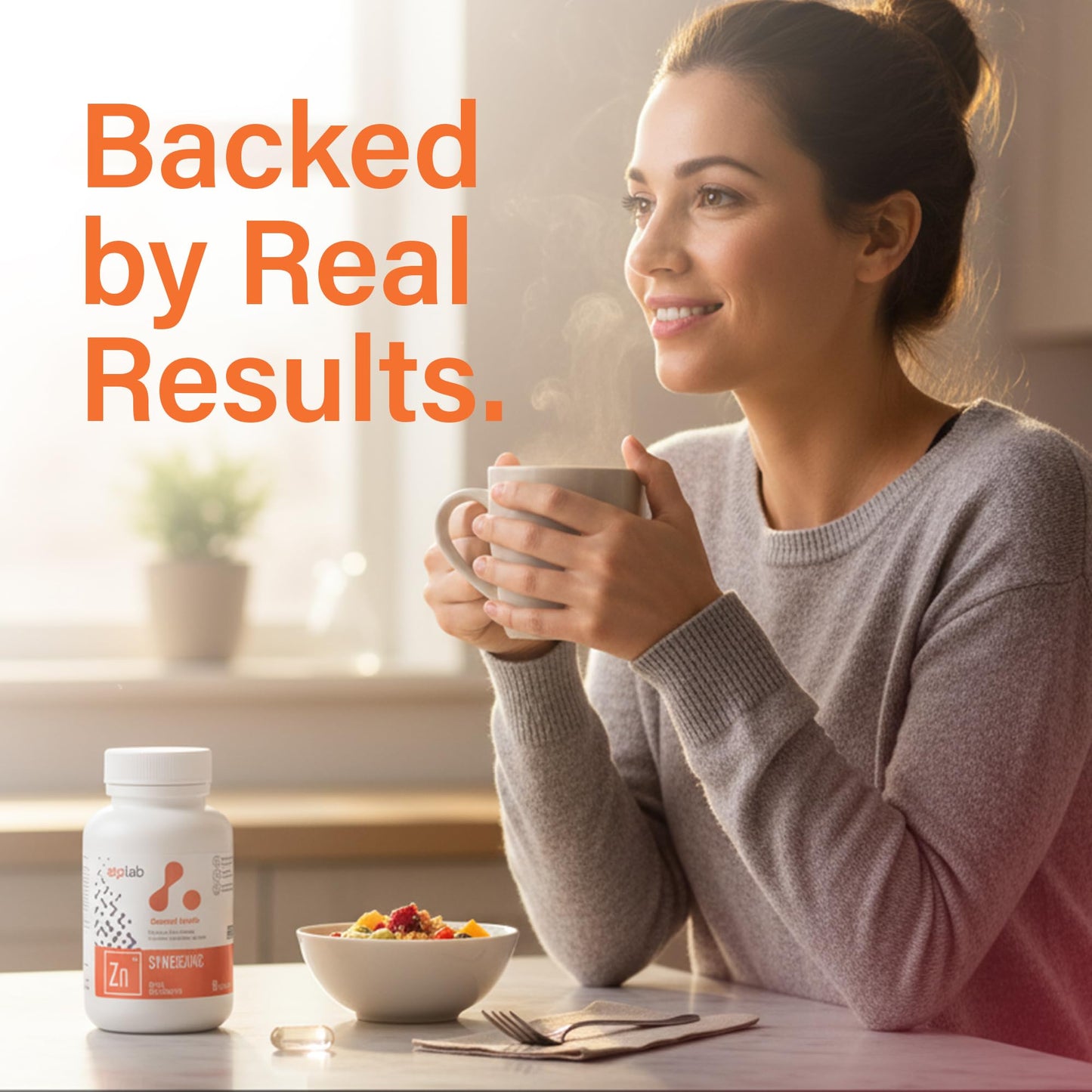 ATP LAB - Synerzinc, 90 Capsules 90-Day Supply - Zinc Supplement An Essential Mineral - Helps to Maintain Healthy Skin and Immune Function - Helps to Produce and Repair Connective Tissue 🍁 All In One Marketplace Canada