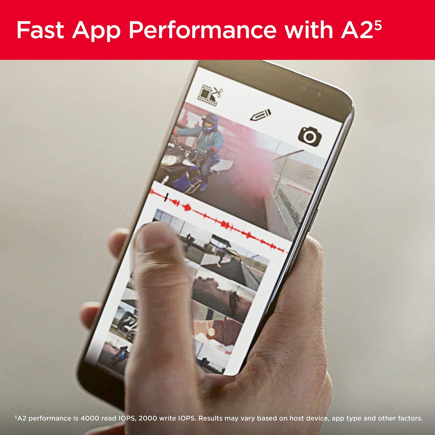 SanDisk 256GB Extreme microSDXC UHS-I Memory Card with Adapter - C10, U3, V30, 4K, 5K, A2, Micro SD Card - SDSQXAV-256G-GN6MA 🍁 All In One Marketplace Canada
