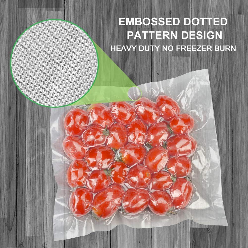 Accenter Vacuum Sealer Bags 100 Quart 8x12 Inch Commercial Grade Food Saver Bags, Seal a Meal, BPA Free, Heavy Duty, Perfect for vac storage, Meal Prep or Sous Vide (8"x12") 🍁 All In One Marketplace Canada