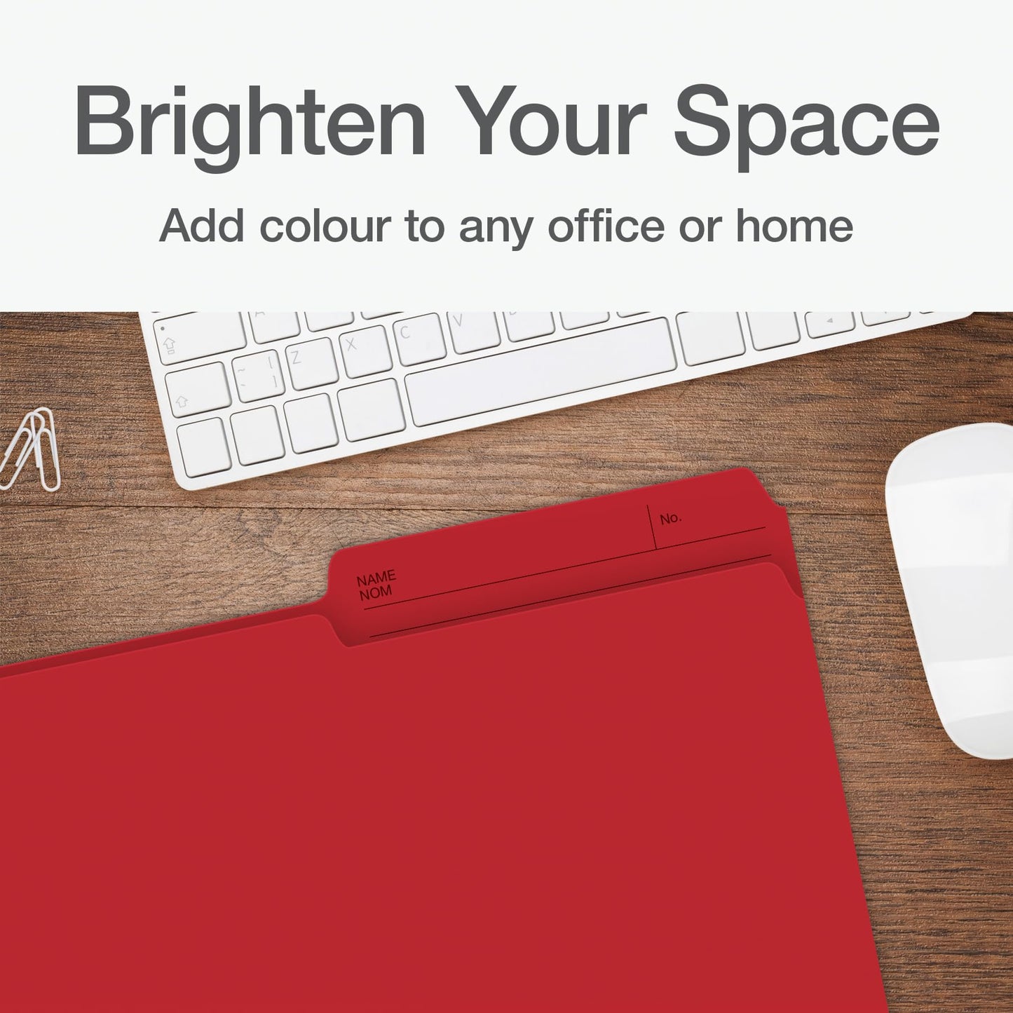 Pendaflex File Folders, 1/2 Cut Tab, Letter Size, Red, Durable Paper Stock, 100/Box, Ideal for Office/Home/School Organization, Made in Canada, Reversible File Organizers 🍁 All In One Marketplace Canada