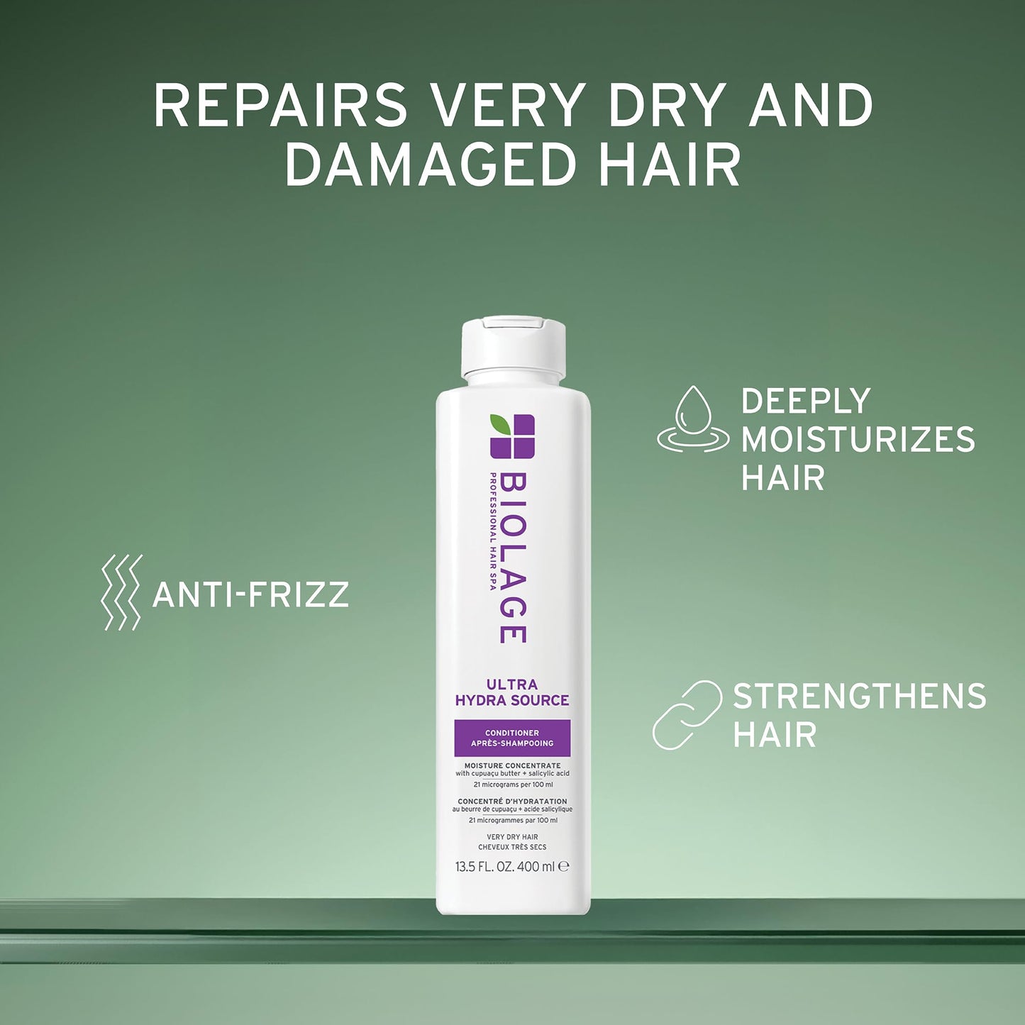 Biolage Conditioner, Ultra HydraSource Conditioning Balm, Hydrating Conditioner for Very Dry Hair, Curly Hair Conditioner, Moisturizes and Softens Hair, Sulfate Free, Silicone Free, Paraben Free, Vegan 🍁 All In One Marketplace Canada