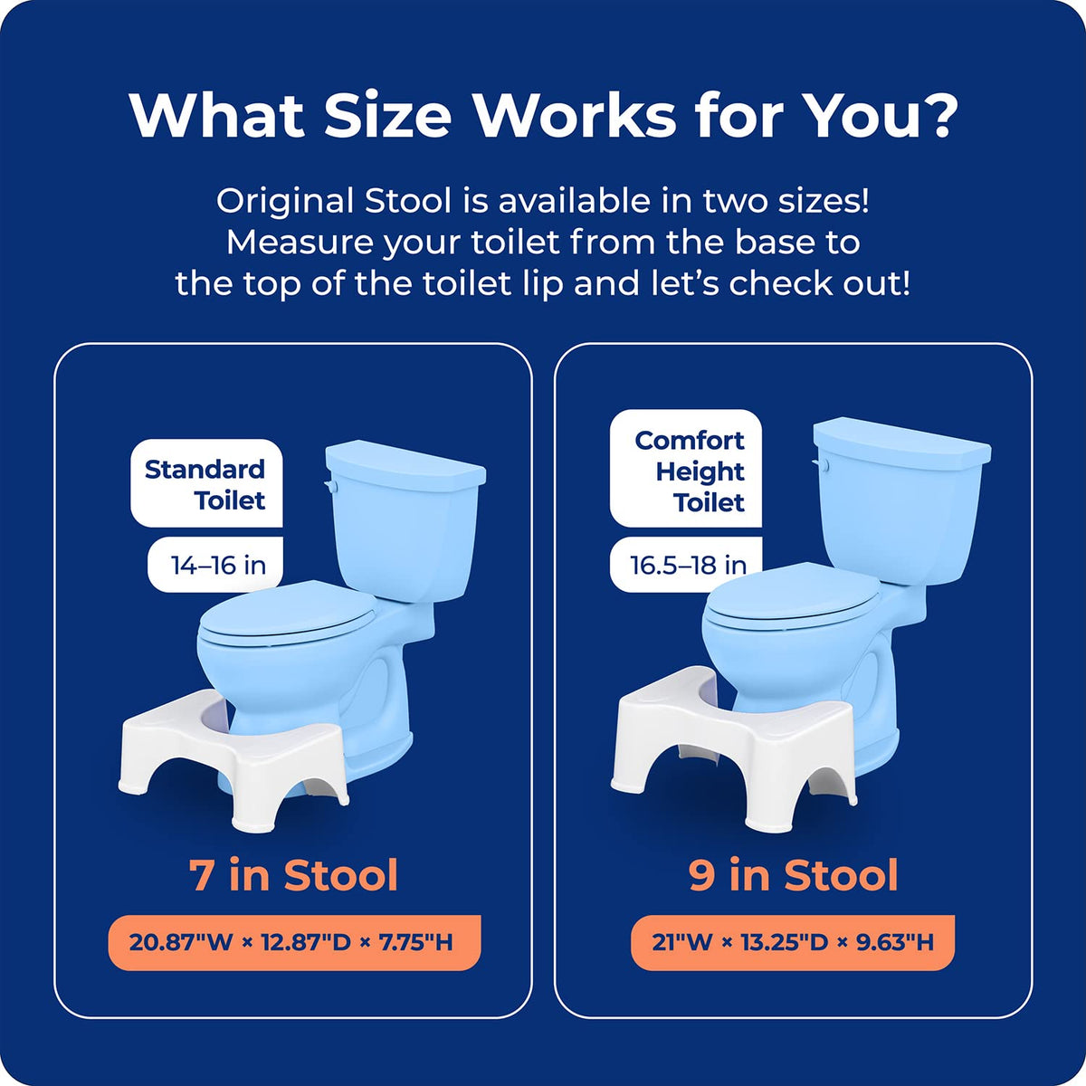 Squatty Potty The Original Bathroom Toilet Stool, White, 9" 🍁 All In One Marketplace Canada