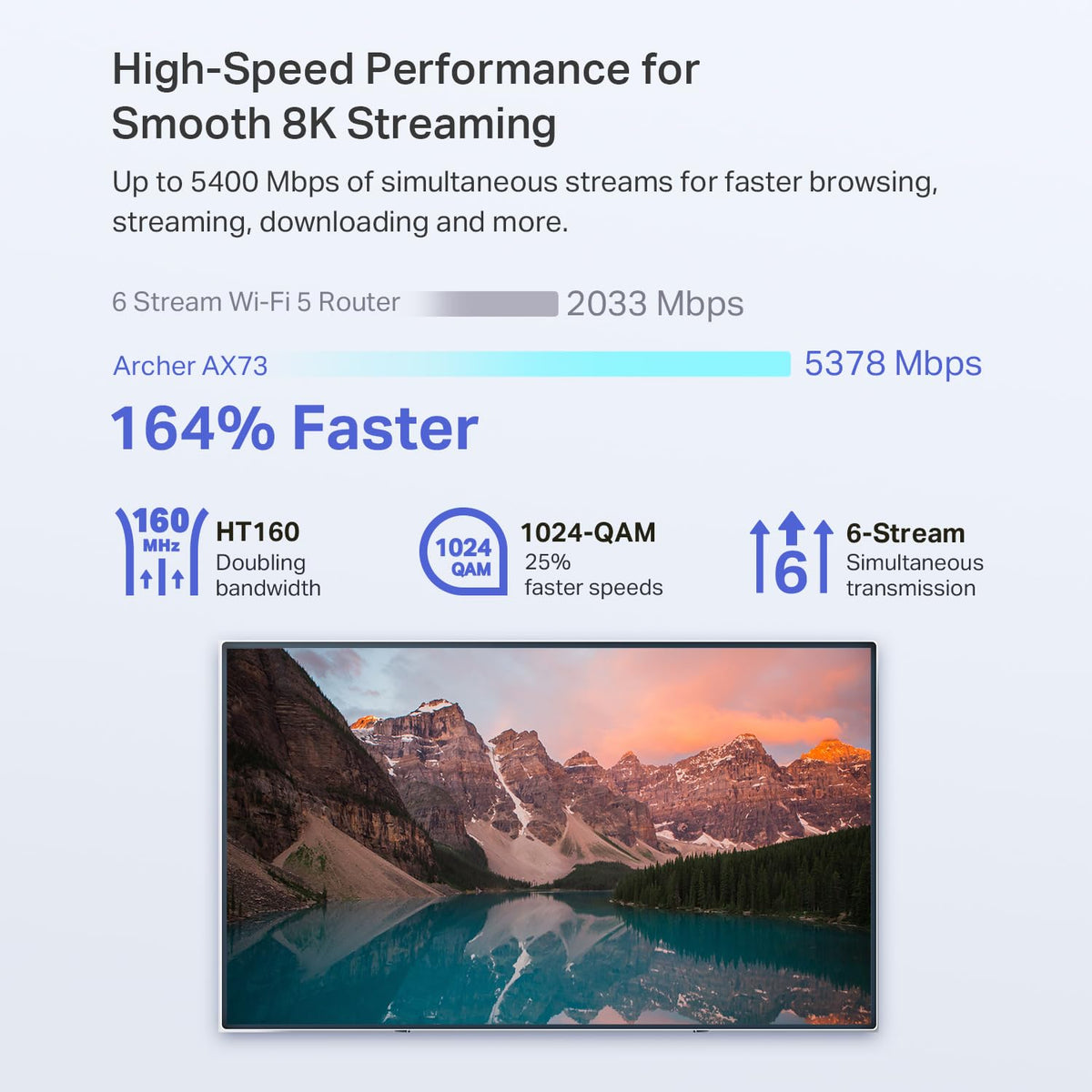 TP-Link AX5400 WiFi 6 Router (Archer AX73) - Dual Band Gigabit Wireless Internet Router, High-Speed AX Router for Streaming, Long Range Coverage 🍁 All In One Marketplace Canada