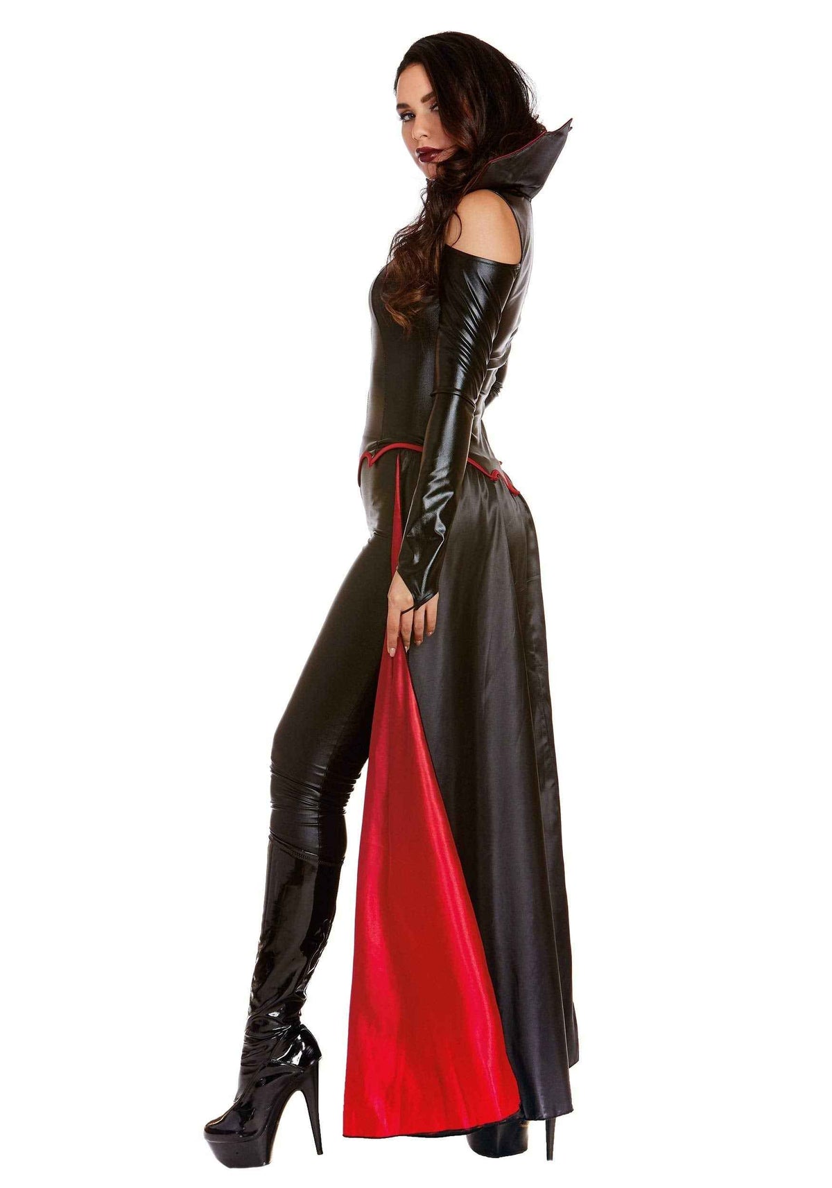 Dreamgirl Adult Vampire Costume for Women, Modern Gothic Female Vampire, Princess of Darkness Halloween Costume Medium