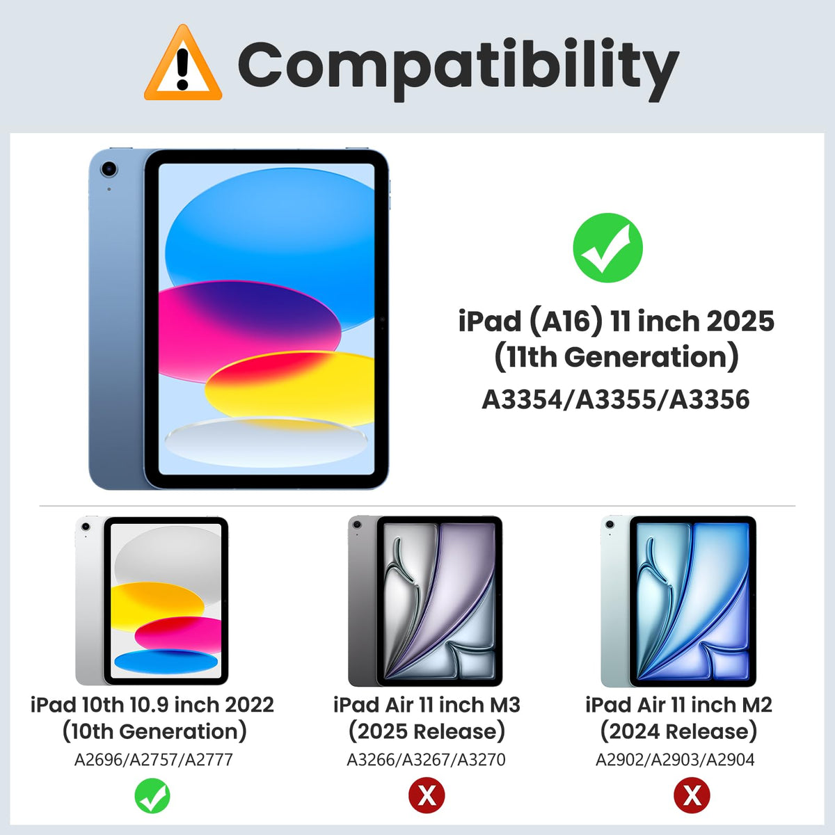 MoKo Case for New iPad (A16) 11th Generation 2025/ 10th Generation 2022, iPad 11 inch/ 10.9 inch Case with Soft TPU Translucent Frosted Back Cover, Auto Wake/Sleep, Support Touch ID,Navy Blue 🍁 All In One Marketplace Canada