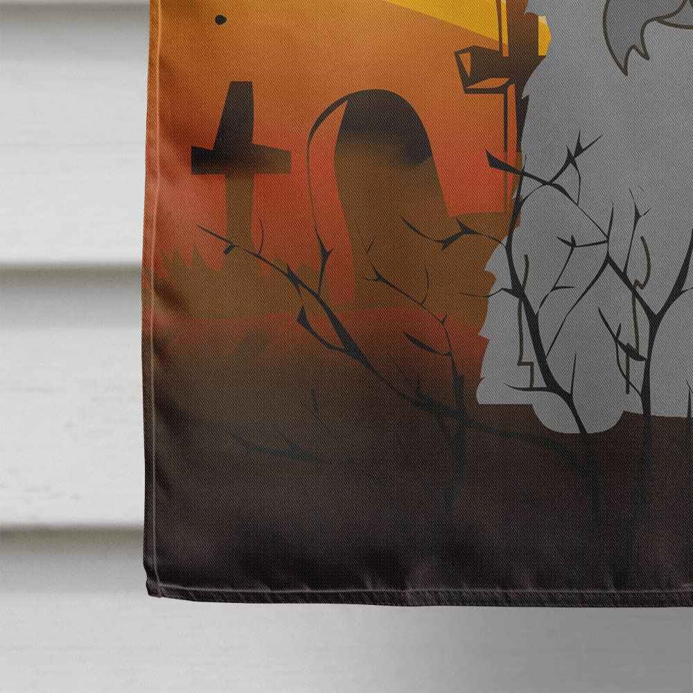 Caroline's Treasures BB4325CHF Halloween Glen of Imal Grey Flag Canvas House Size, Large, Multicolor