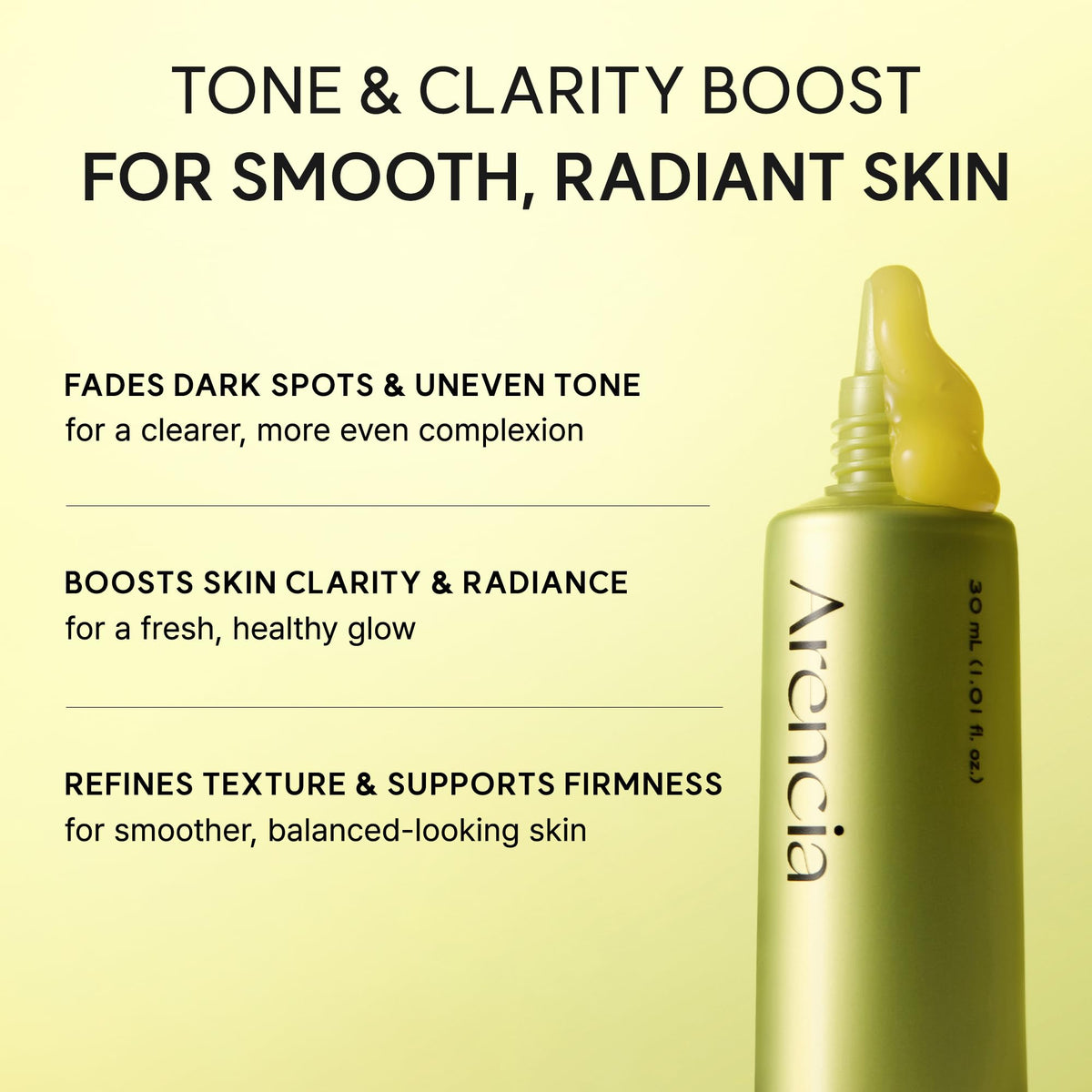Arencia Vitamin C Booster Shot Serum with Glutathione, Niacinamide and Vitamin E for Dark Spot Care, Fine Lines & Wrinkles, Glass Skin, Korean Skincare 30ml 🍁 All In One Marketplace Canada