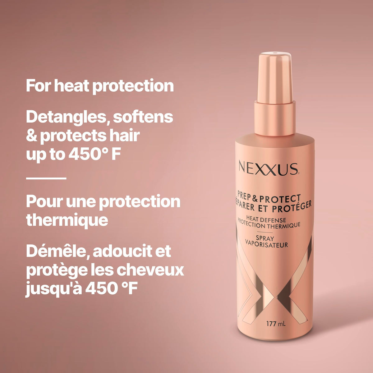Nexxus Prep & Protect Heat Defense Spray 72H Humidity Shield, 177mL 🍁 All In One Marketplace Canada