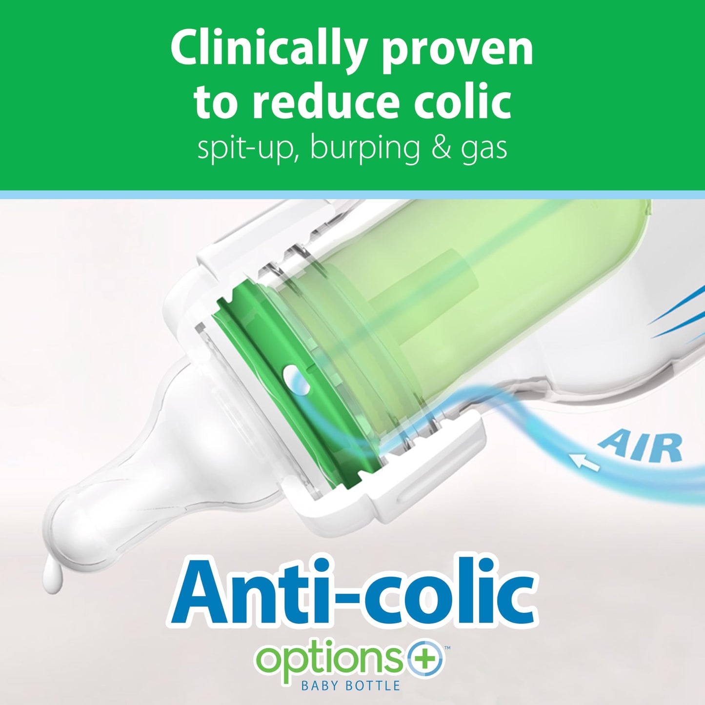 Dr. Brown’s Natural Flow Anti-Colic Options+ Narrow Glass Baby Bottles, 8oz, 2-Pack 🍁 All In One Marketplace Canada