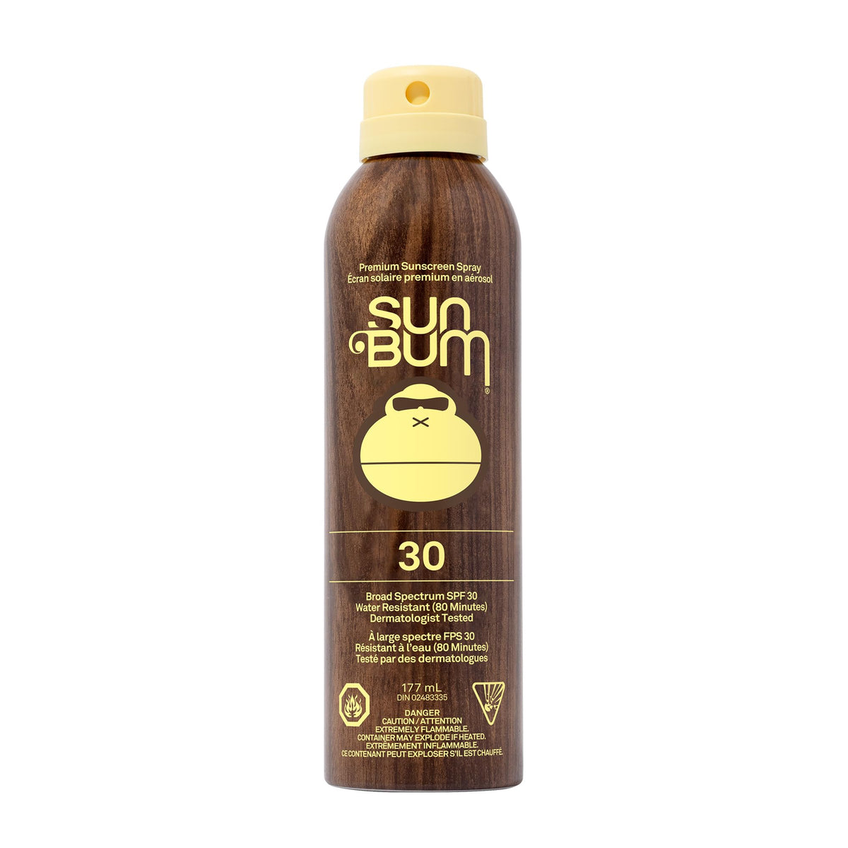 Sun Bum Original SPF 30 Sunscreen Spray - Broad Spectrum Moisturizing UVA/UVB Protection with Vitamin E - Vegan & Oxybenzone/Octinoxate Free - 177ml 🍁 All In One Marketplace Canada