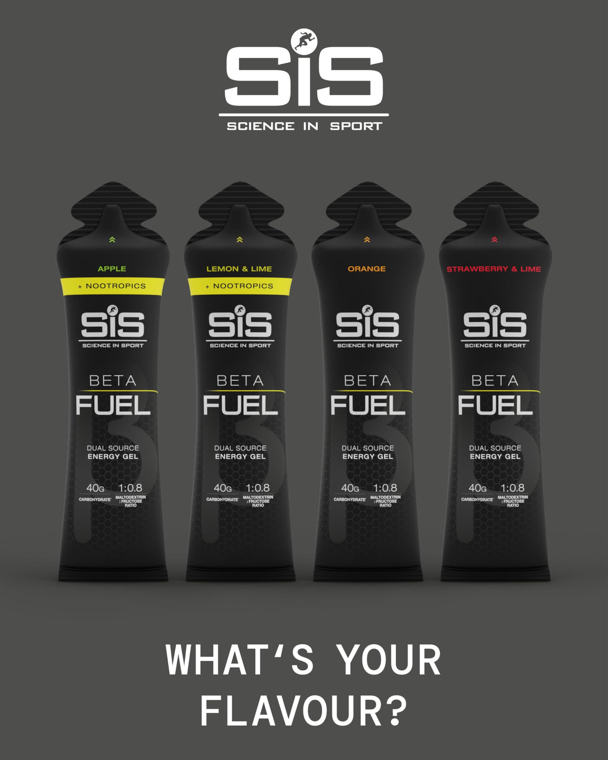 Science in Sport Beta Fuel Gel | Easily Digestible & Quick Carbohydrates, Dual Source Energy Gel | 40g Carbs for Energy | Vegan, Gluten Free, Dairy Free, Nut Free | 60 mL (Orange) 🍁 All In One Marketplace Canada