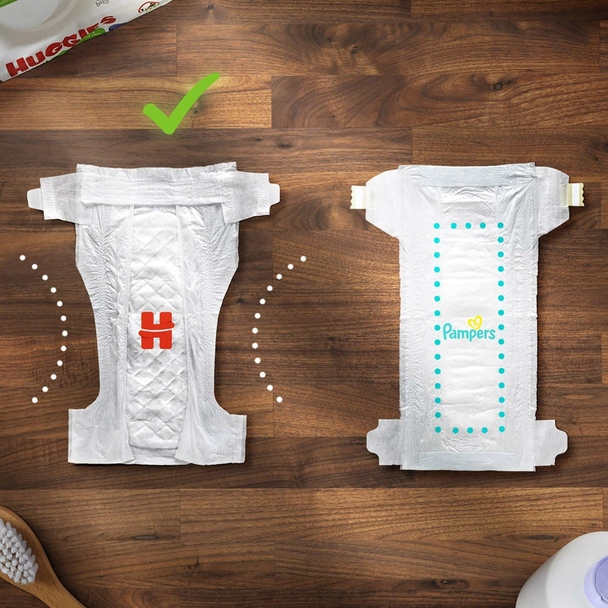 HUGGIES Baby Diapers, Little Movers, Size 3, 136 Ct, Mega Pack 🍁 All In One Marketplace Canada