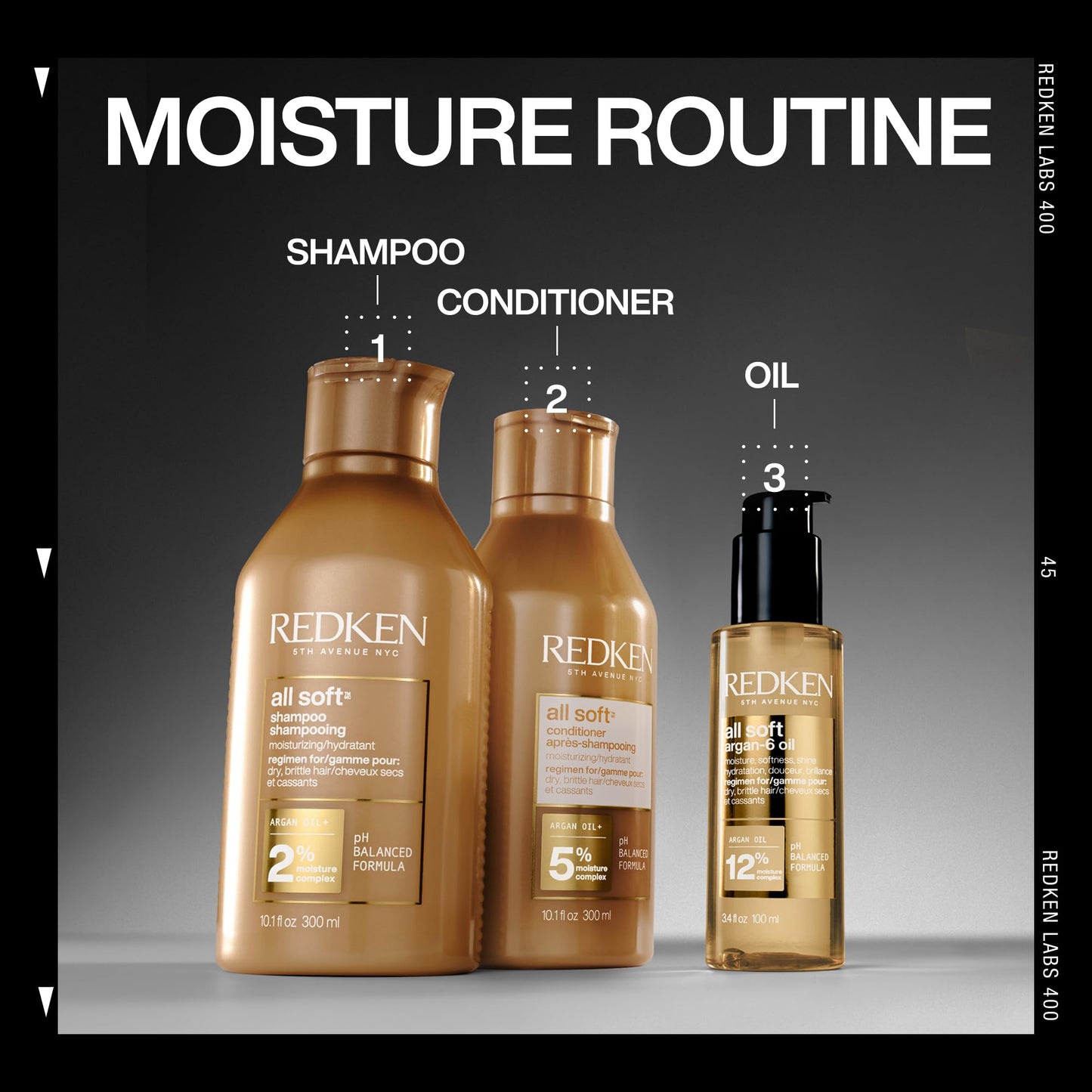 Redken All Soft Sulfate Free Hair Conditioner for Dry/Brittle Hair, Moisturizes, Provides Intense Softness, With Argan Oil 🍁 All In One Marketplace Canada