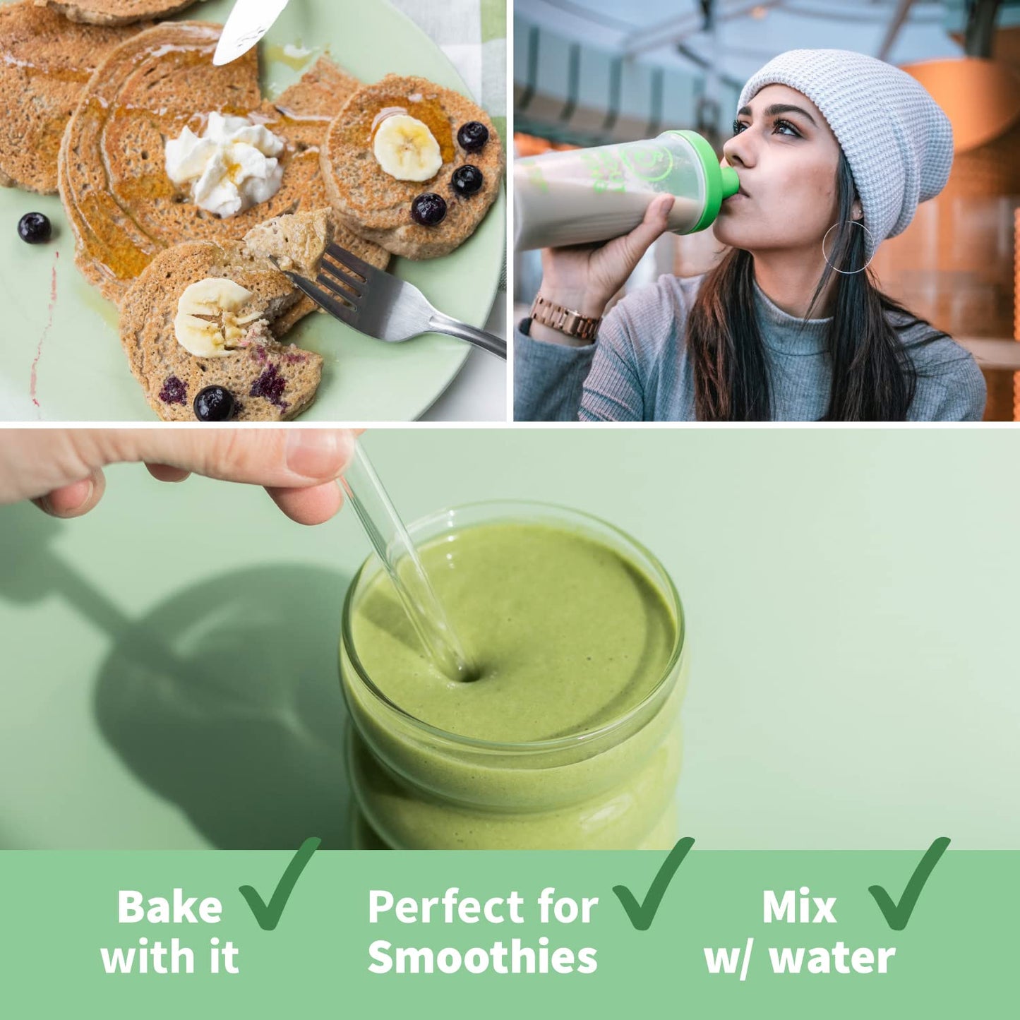 Sprout Living Epic Protein Powder, Vanilla Lucuma Flavor, Organic Plant Protein, Gluten Free, No Additives, 19 Grams Clean Vegan Protein (1 pound,13 servings) 🍁 All In One Marketplace Canada
