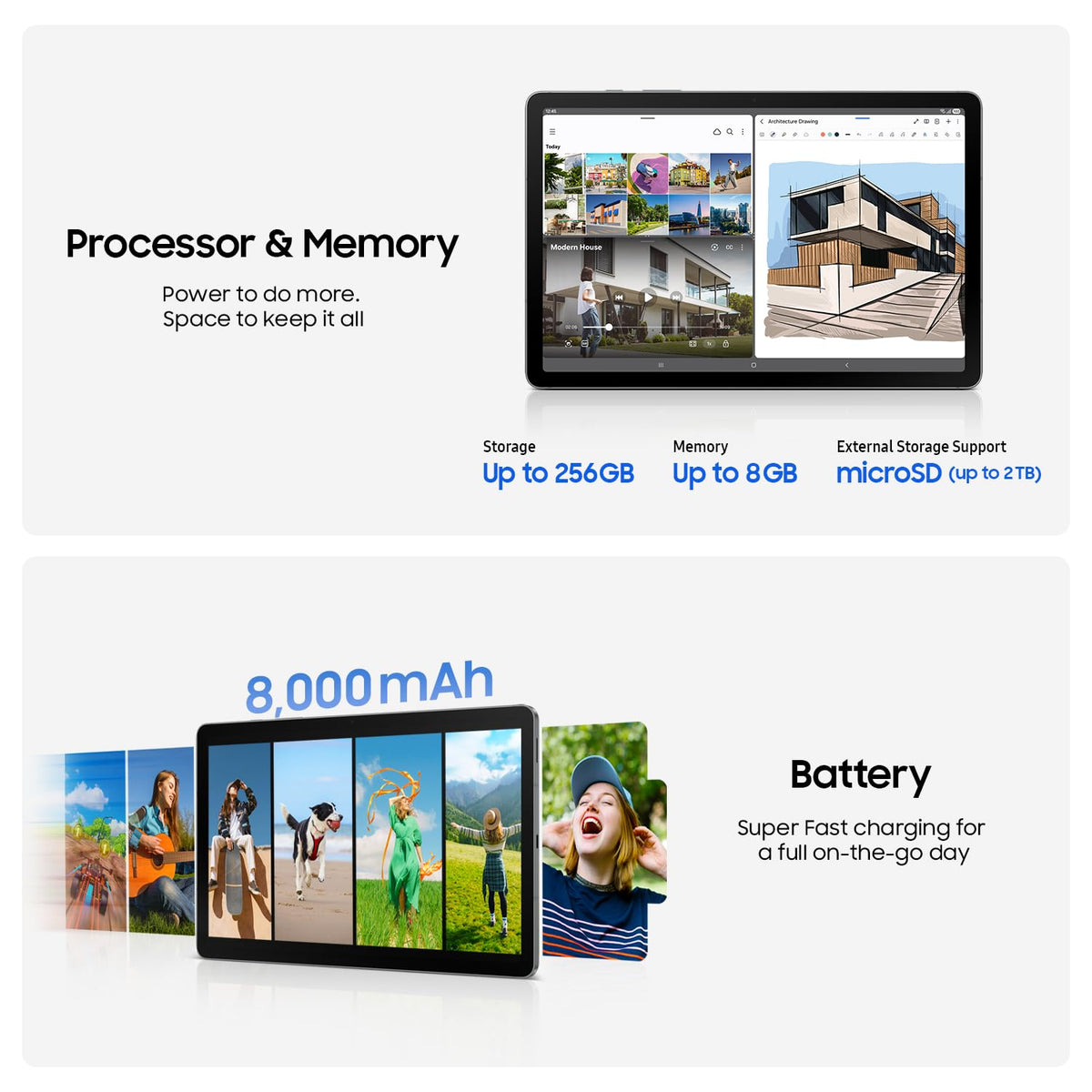 Samsung Galaxy Tab S10 Lite (CAD Version) - Graphite, 128GB, 10.9" Android Tablet, AI Assistant, 8000mAh Battery, S Pen Inlcuded 🍁 All In One Marketplace Canada