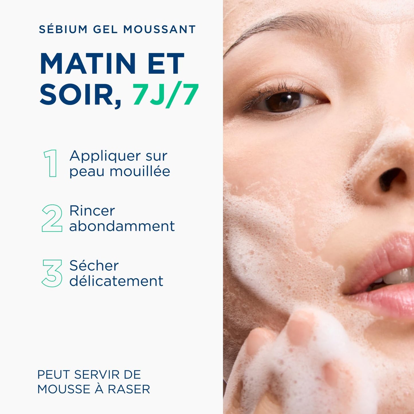 Bioderma Sébium Foaming Gel Gentle Face Cleanser Pump, Makeup Removing Cleanser, Skin Purifying Face Wash for Combination to Oily Skin 🍁 All In One Marketplace Canada
