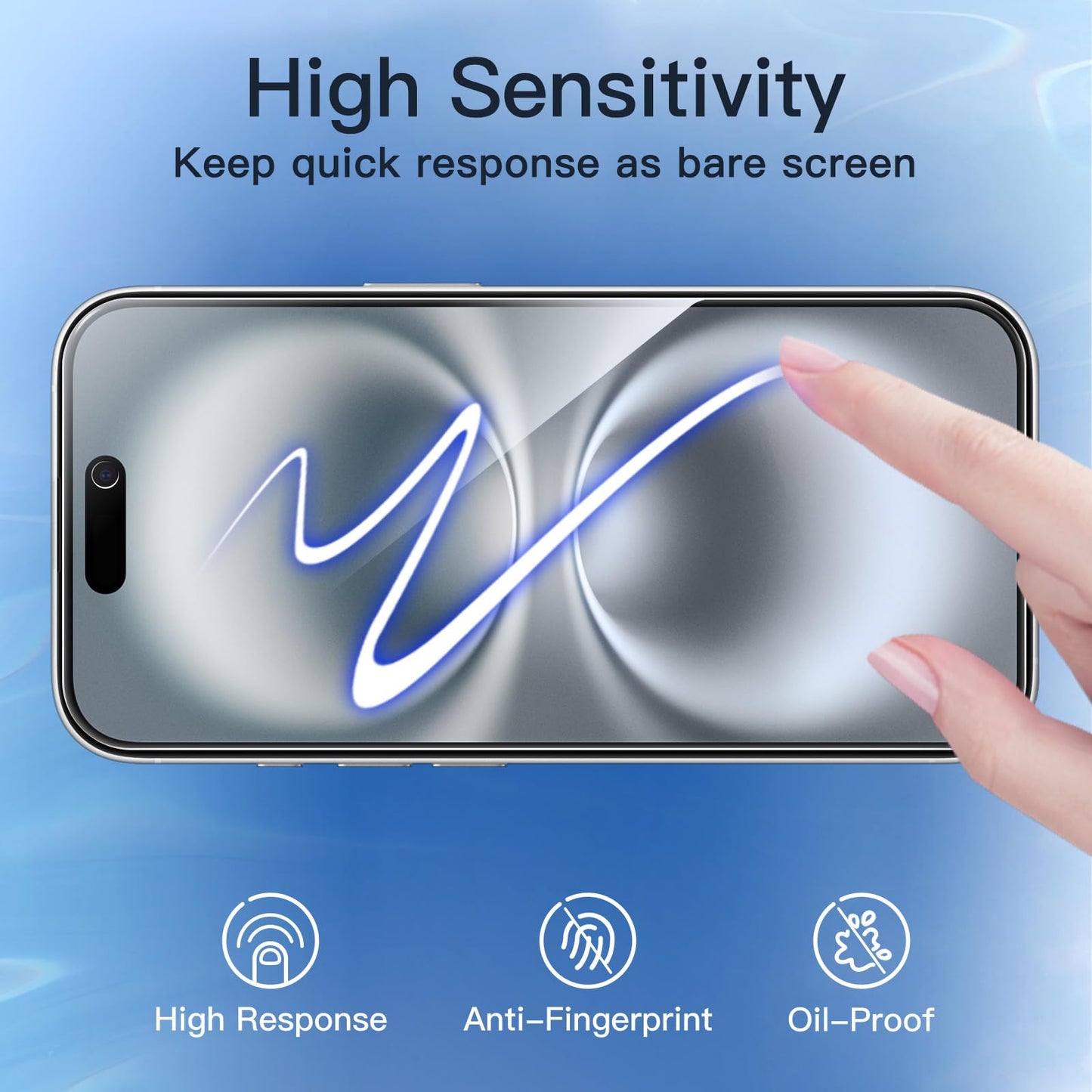 JETech Privacy Screen Protector for iPhone 16 6.1-Inch, Anti-Spy Tempered Glass Film with Easy Installation Tool, 2-Pack 🍁 All In One Marketplace Canada